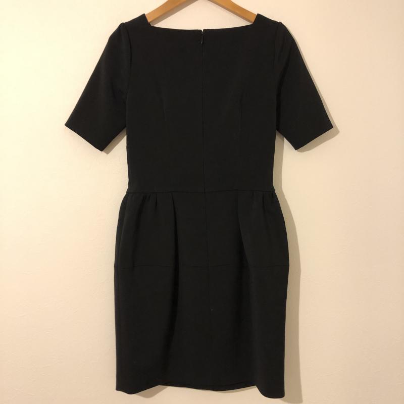 ビアッジョブルー Viaggio Blu ワンピース ひざ丈スカート 1 無地 紺 / ネイビー / レディース USED 古着 中古 10005481