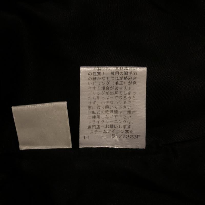 イネド INED スカート ひざ丈スカート 7 ボーダー柄 白 / ホワイト / X 黒 / ブラック / X 灰 / グレー / レディース USED 古着 中古 10005530