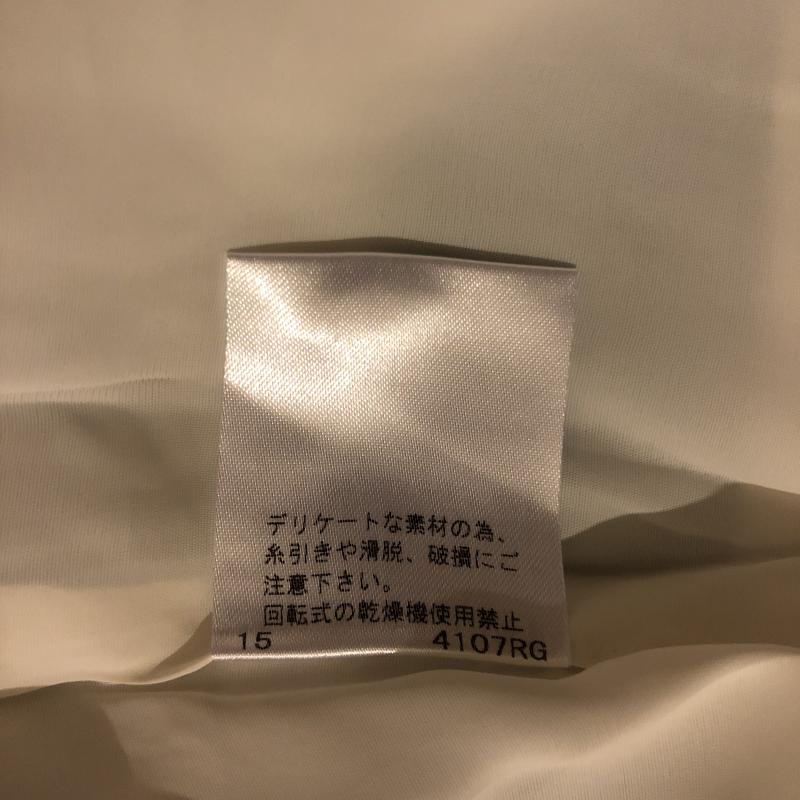 イネド INED スカート ひざ丈スカート 7 ボーダー柄 白 / ホワイト / X 緑 / グリーン / X 紺 / ネイビー / レディース USED 古着 中古 10005535