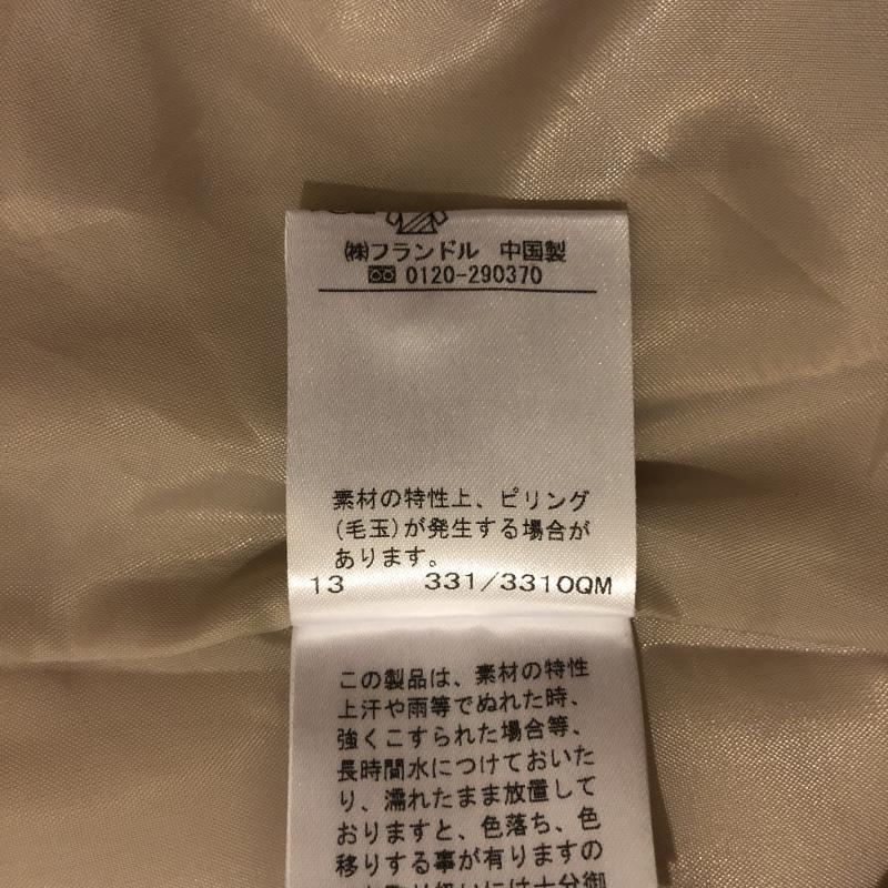 クリアインプレッション CLEAR IMPRESSION スカート ひざ丈スカート 1 無地 ベージュ / ベージュ / レディース USED 古着 中古 10005542