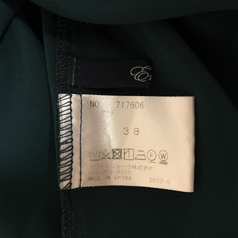 エンネア Ennea シャツ、ブラウス 長袖 38 花柄 紺 / ネイビー / レディース USED 古着 中古 10005594