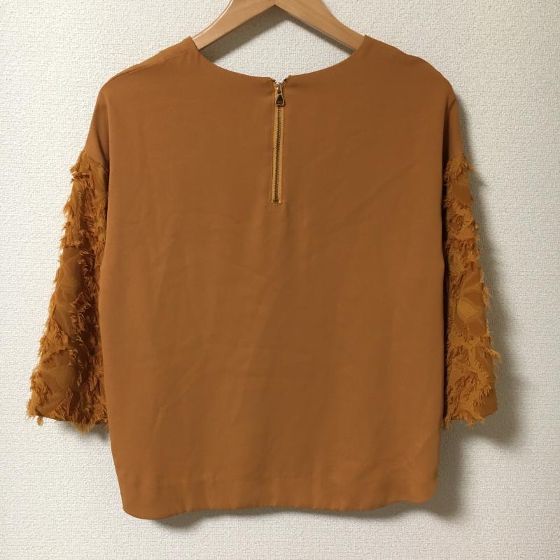 アナナス anana シャツ、ブラウス 長袖 FREE 無地 X 黄 / イエロー / レディース USED 古着 中古 10005595