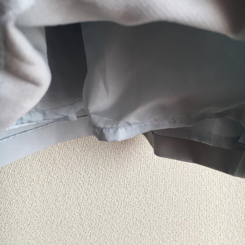 アナザーエディション Another Edition ワンピース ひざ丈スカート 無地 白 / ホワイト / X 青 / ブルー / レディース USED 古着 中古 10005608