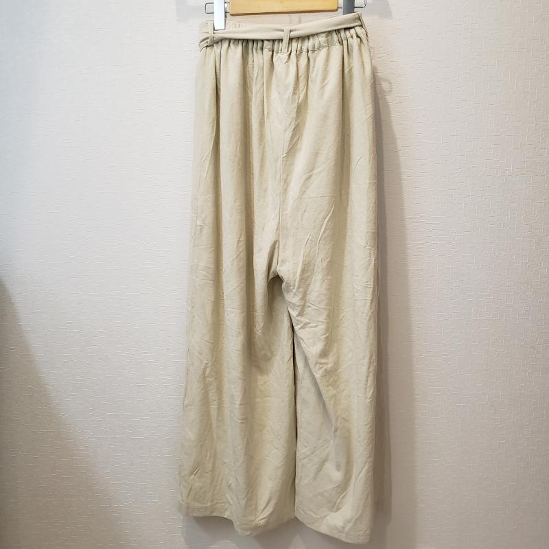 コエ koe パンツ スラックス FREE 無地 白 / ホワイト / レディース USED 古着 中古 10005622