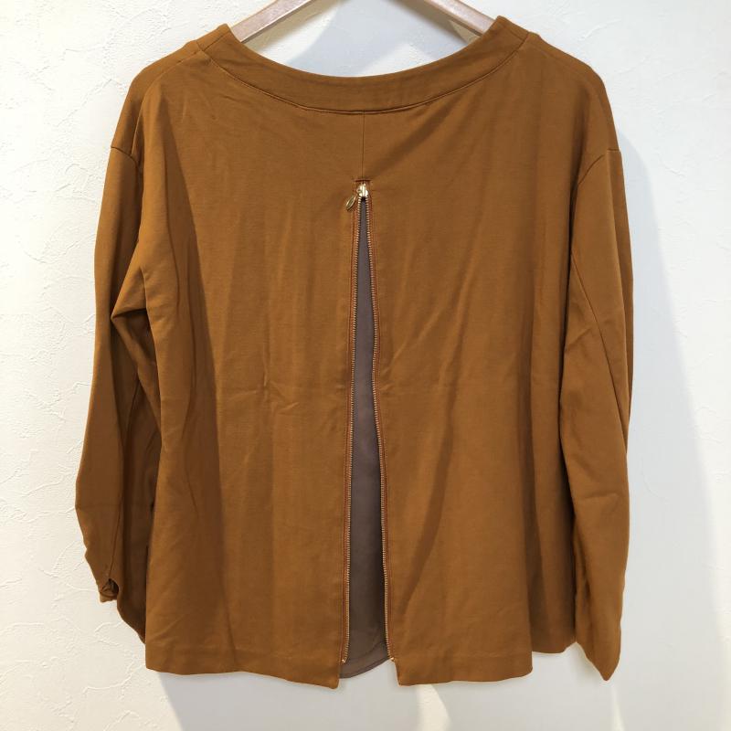 エンネア Ennea カットソー 長袖 38 無地 茶 / ブラウン / レディース USED 古着 中古 10005698