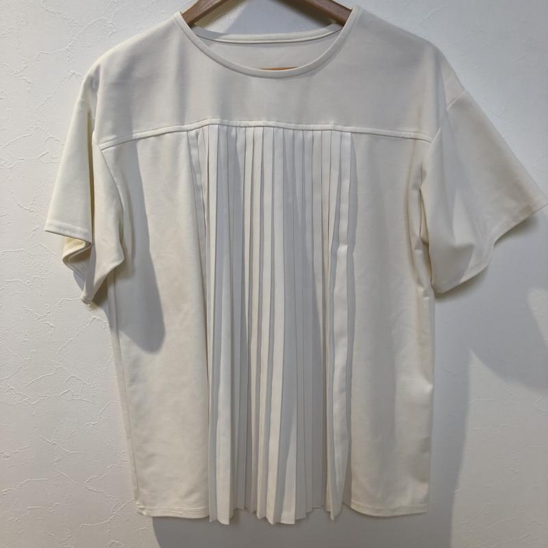 ヨーロ YOLO カットソー 半袖 40 無地 白 / ホワイト / レディース USED 古着 中古 10005699