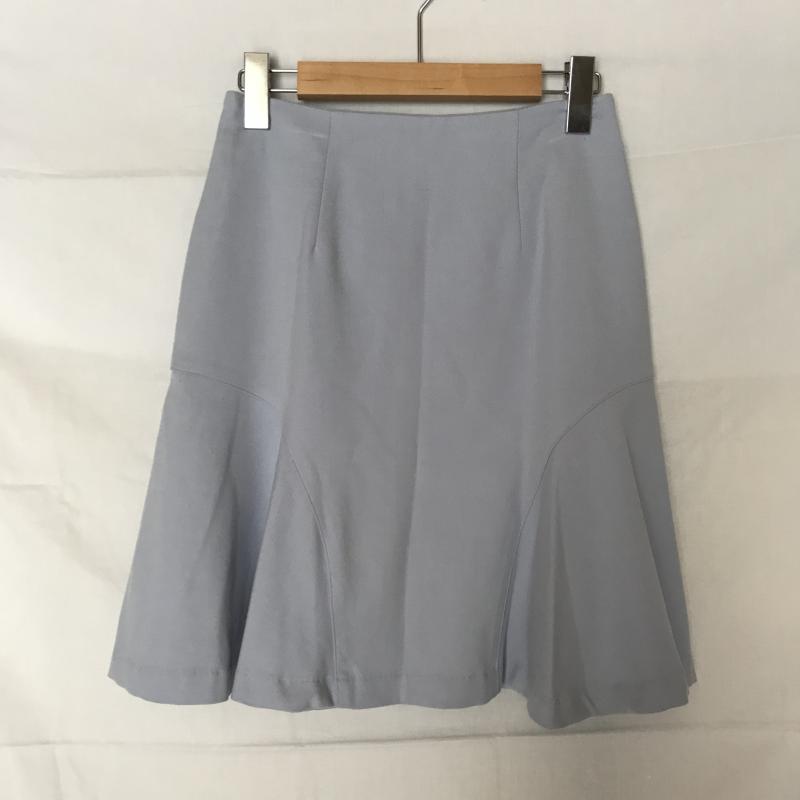 エンネア Ennea スカート ミニスカート 36 無地 青 / ブルー / レディース USED 古着 中古 10005841