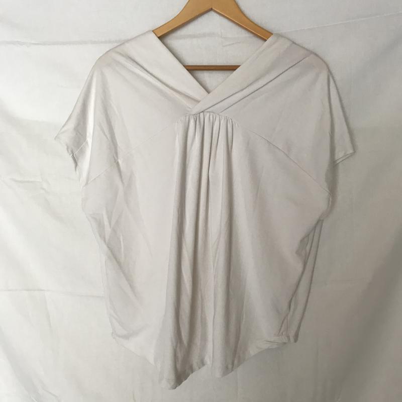 ロージー ROSIEE カットソー 半袖 40 無地 白 / ホワイト / レディース USED 古着 中古 10005845