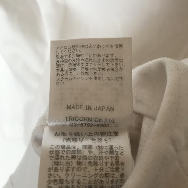 ヨーロ YOLO カットソー 半袖 40 無地 白 / ホワイト / レディース USED 古着 中古 10005848
