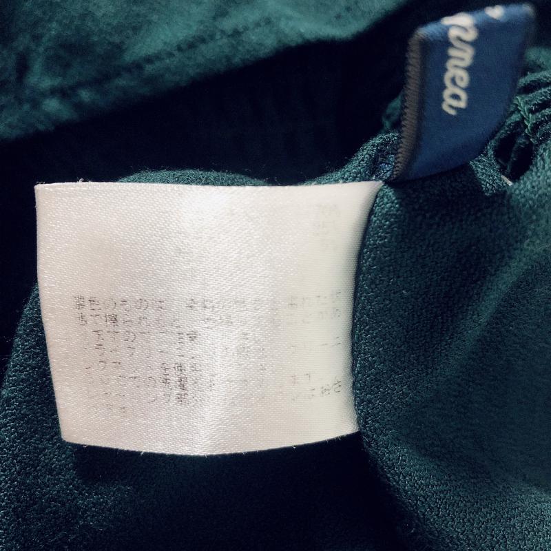 エンネア Ennea カットソー 長袖 38 無地 緑 / グリーン / レディース USED 古着 中古 10005888