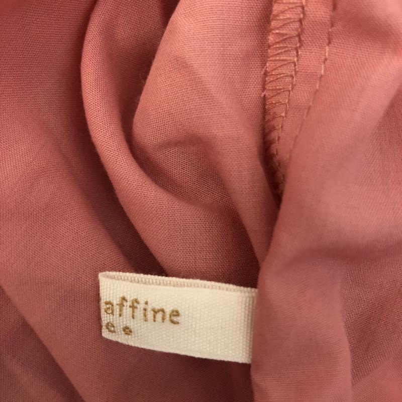 ショコラ フィネ ローブ chocol raffine robe シャツ、ブラウス 半袖 FREE 無地 桃 / ピンク / レディース USED 古着 中古 10005944