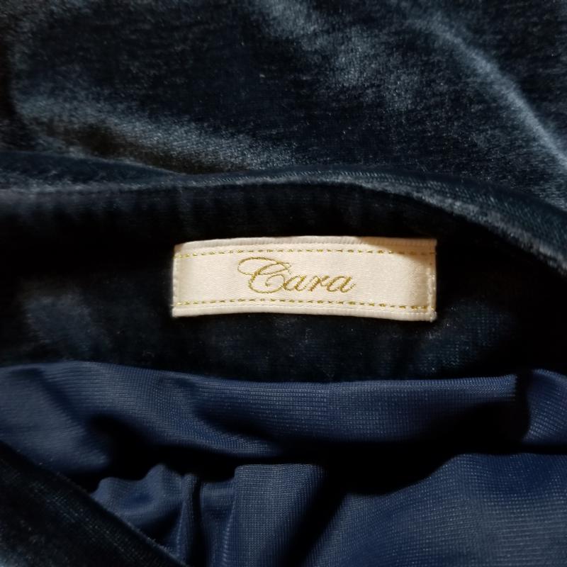 カーラ Cara スカート ひざ丈スカート 無地 青 / ブルー / レディース USED 古着 中古 10005995