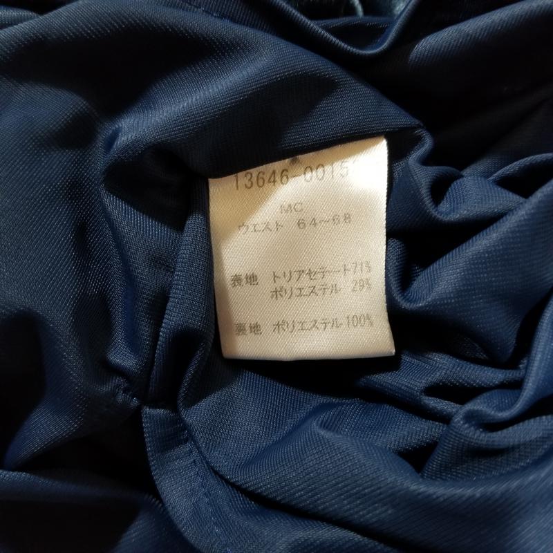 カーラ Cara スカート ひざ丈スカート 無地 青 / ブルー / レディース USED 古着 中古 10005995