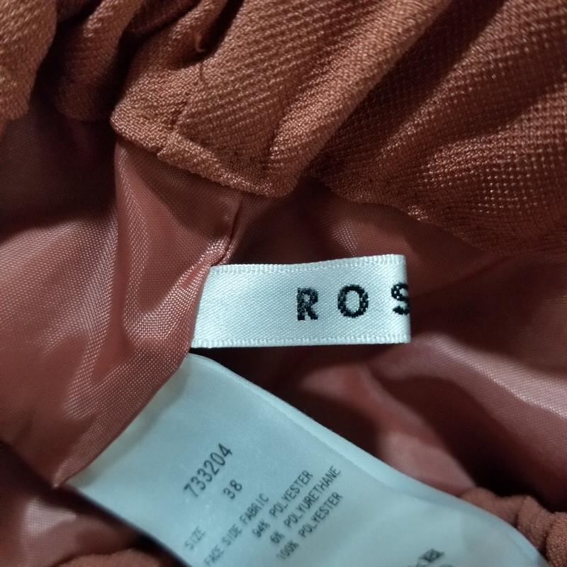 ロージー ROSIEE パンツ スラックス イージーパンツ 38 無地 桃 / ピンク / レディース USED 古着 中古 10006000