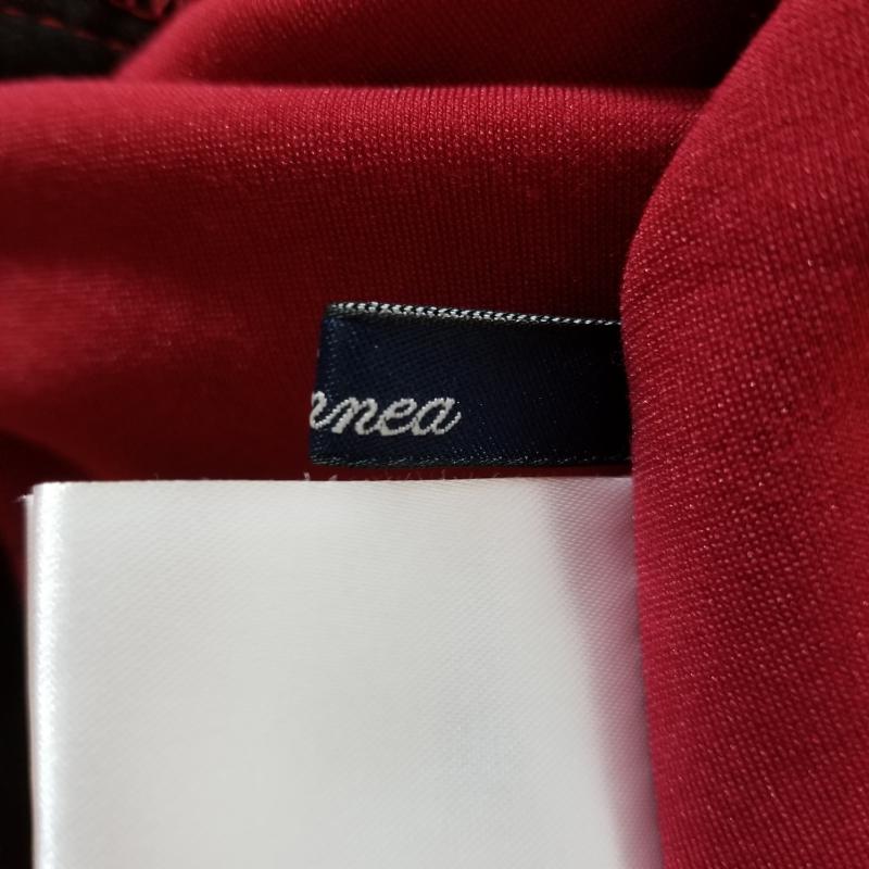 エンネア Ennea カットソー 七分袖 38 無地 赤 / レッド / レディース USED 古着 中古 10006015