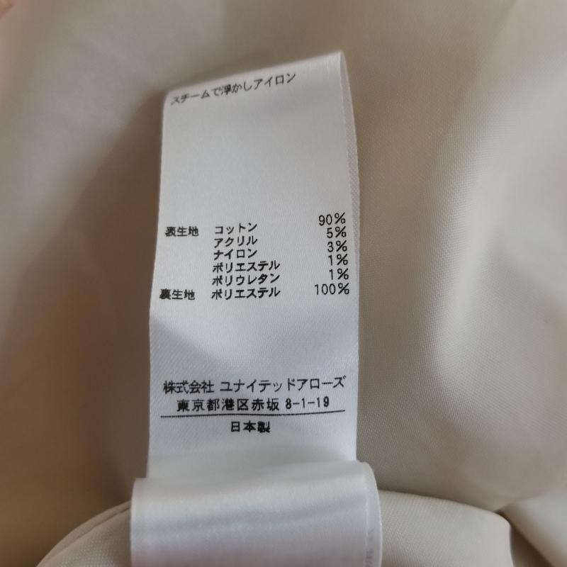 ジュエルチェンジズ Jewel Changes ワンピース ひざ丈スカート 36 白 / ホワイト / X 赤 / レッド / レディース USED 古着 中古 10006027