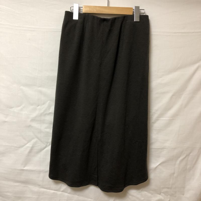 ノーブルブラン NobleBlanc スカート ロングスカート 40 無地 緑 / グリーン / レディース USED 古着 中古 10006142