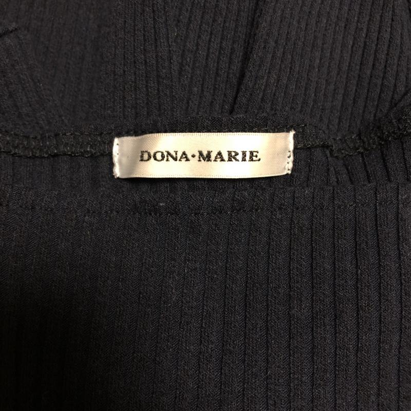 ドナマリー DONA MARIE カットソー 長袖 38 無地 紺 / ネイビー / レディース USED 古着 中古 10006180