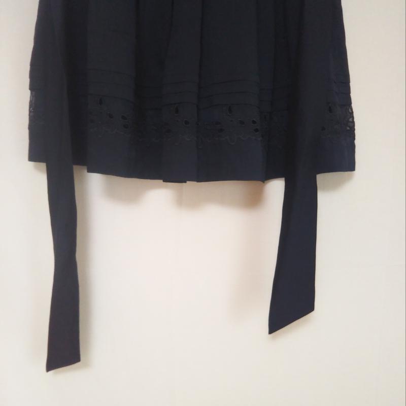 レストローズ L'EST ROSE スカート ミニスカート 2 無地 黒 / ブラック / レディース USED 古着 中古 10006188