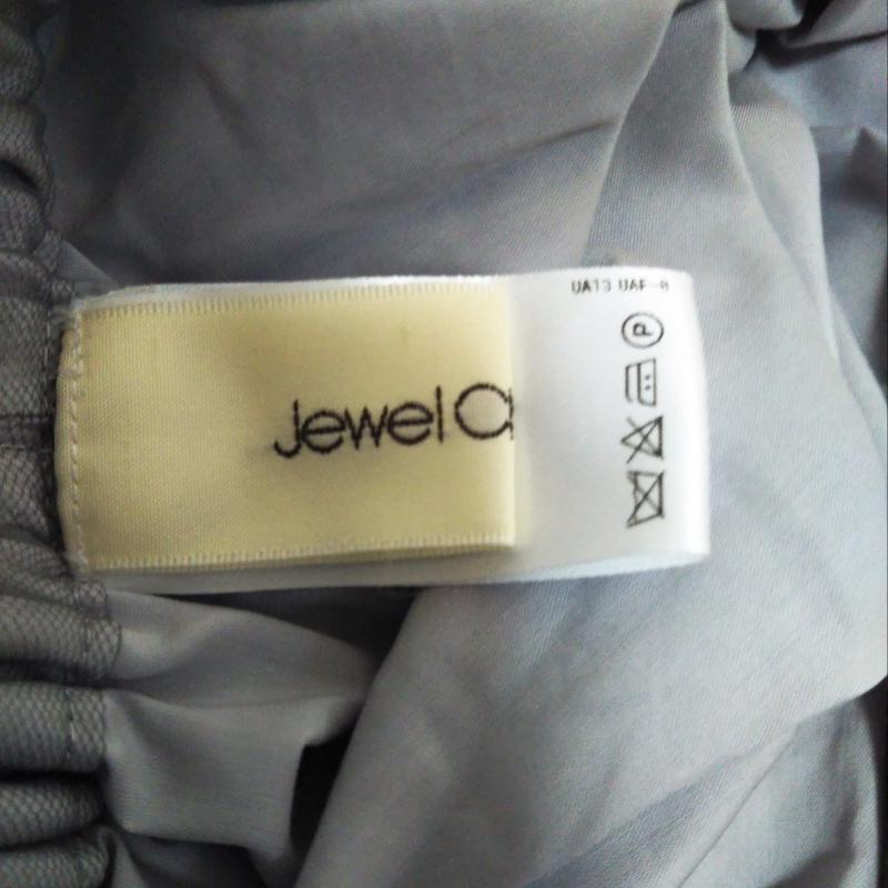 ジュエルチェンジズ Jewel Changes スカート ひざ丈スカート 無地 灰 / グレー / レディース USED 古着 中古 10006201
