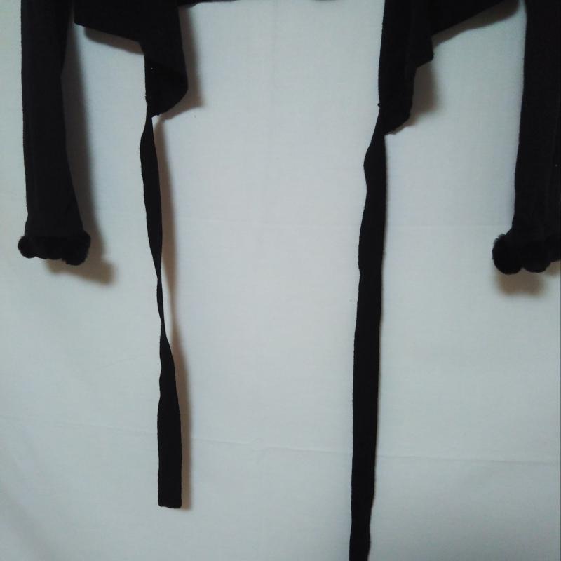 トッカ TOCCA カーディガン 長袖 XS 無地 黒 / ブラック / レディース USED 古着 中古 10006225