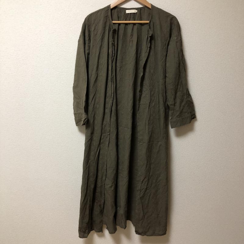 アースミュージックアンドエコロジー earth music&ecology トップス トップス XS 無地 X 刺繍 X 花柄 ベージュ / ベージュ / レディース USED 古着 中古 10006351