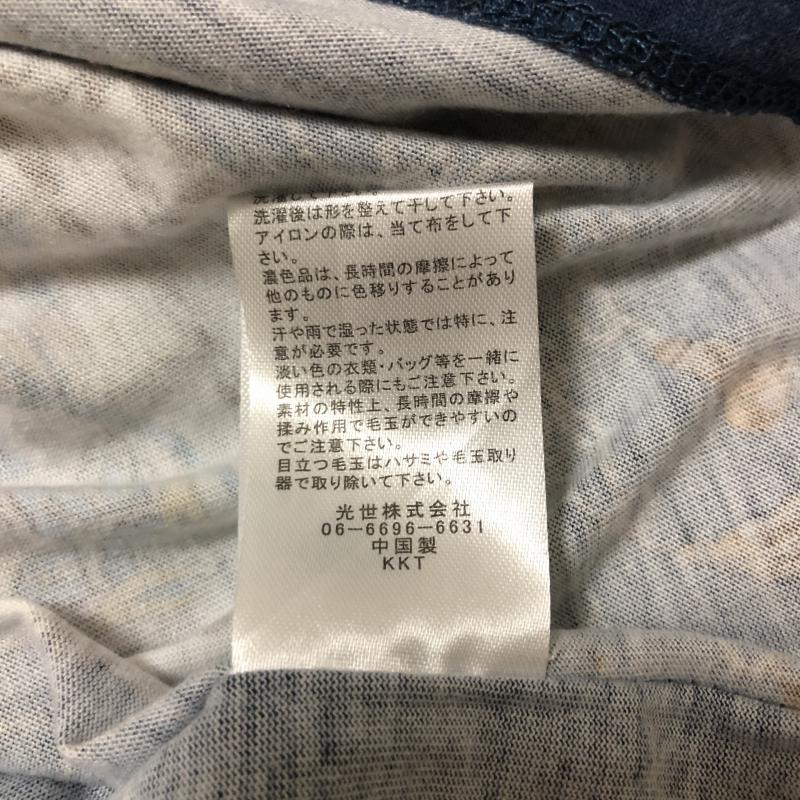 レルビエ LHELBIE カットソー 半袖 FREE 無地 X 花柄 X 青 / ブルー / X 白 / ホワイト / X 紺 / ネイビー / X マルチカラー / マルチカラー / レディース USED 古着 中古 10006357