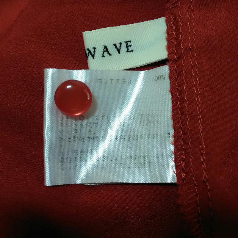 イノウェーブ innowave カットソー 長袖 36 無地 茶 / ブラウン / レディース USED 古着 中古 10006402