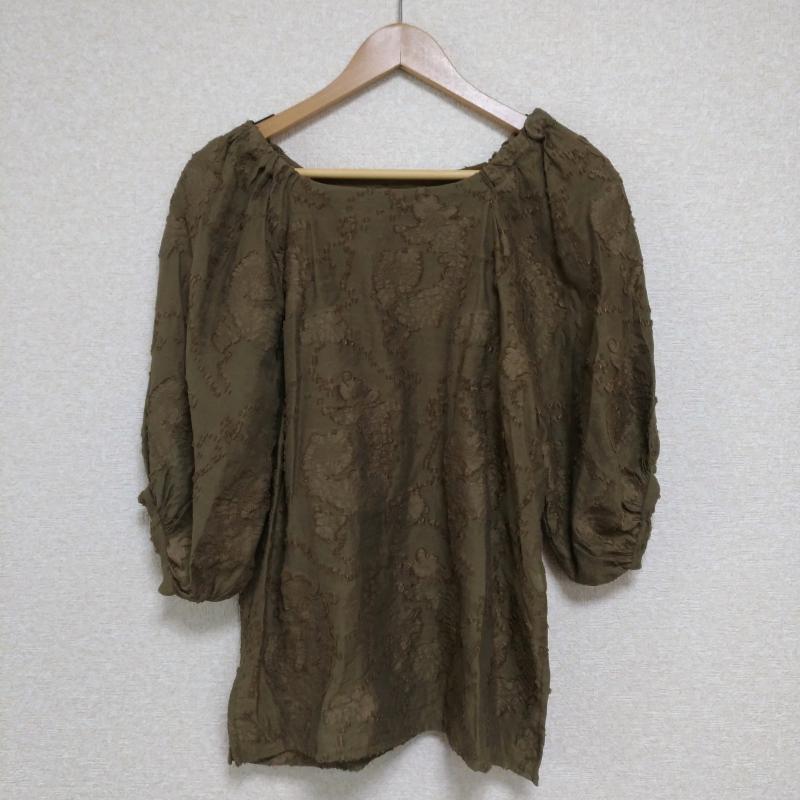 エミリアン EMILYAN トップス トップス 9 刺繍 緑 / グリーン / レディース USED 古着 中古 10006443