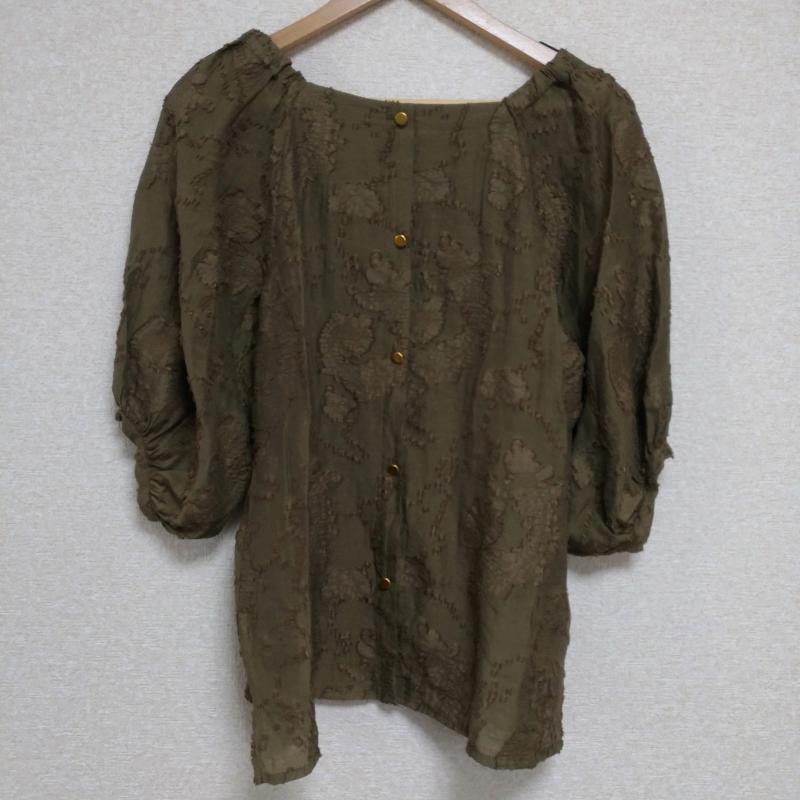 エミリアン EMILYAN トップス トップス 9 刺繍 緑 / グリーン / レディース USED 古着 中古 10006443