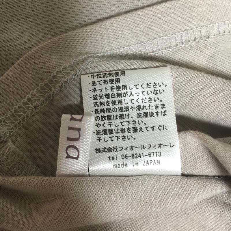 アナナス anana カットソー 半袖 ドルマンカットソー 38 無地 灰 / グレー / レディース USED 古着 中古 10006447