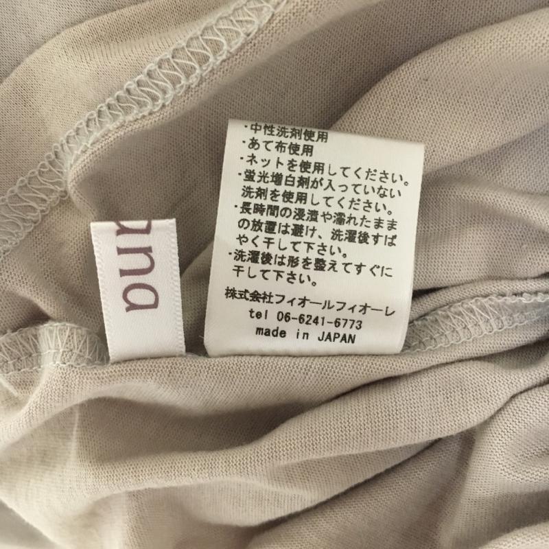 アナナス anana カットソー 半袖 ドルマンカットソー 40 無地 灰 / グレー / レディース USED 古着 中古 10006450