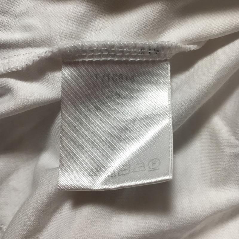 ヨーロ YOLO カットソー 半袖 38 無地 白 / ホワイト / レディース USED 古着 中古 10006456