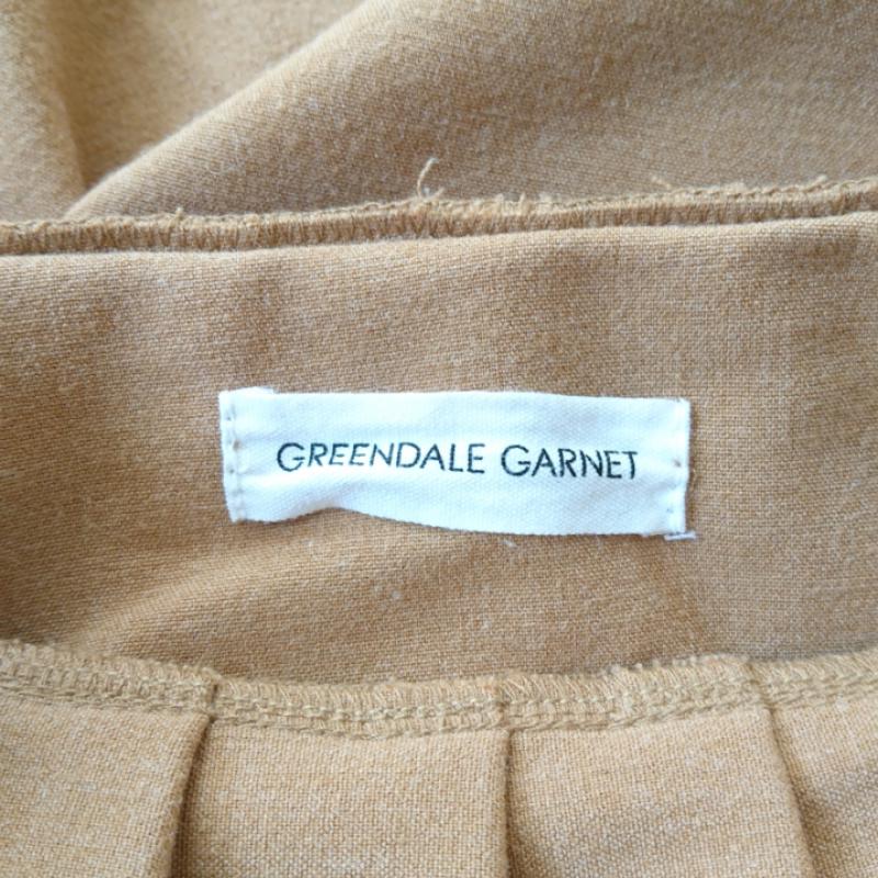 グリーンデイル ガーネット GREENDALE GARNET カットソー 長袖 S 無地 ベージュ / ベージュ / レディース USED 古着 中古 10006523