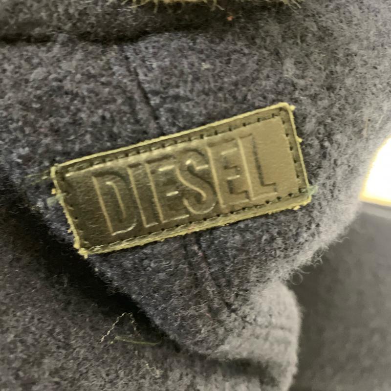 ディーゼル DIESEL コート ピーコート XS 無地 紺 / ネイビー / レディース USED 古着 中古 10006544