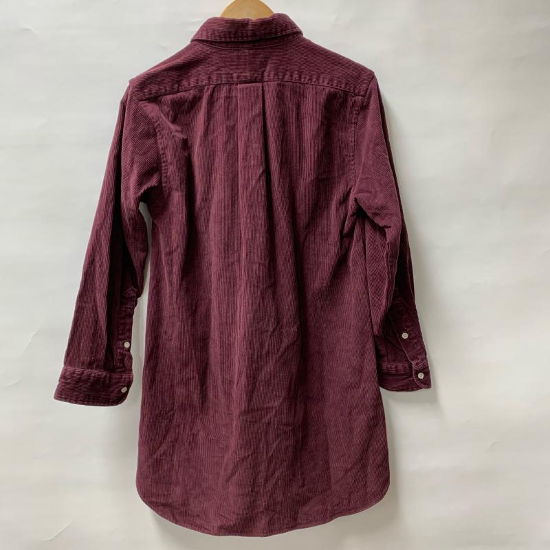 ラルフローレン RALPHLAUREN シャツ、ブラウス 長袖 コーデユロイ XL 無地 X ワンポイント 赤 / レッド / メンズ USED 古着 中古 10006565