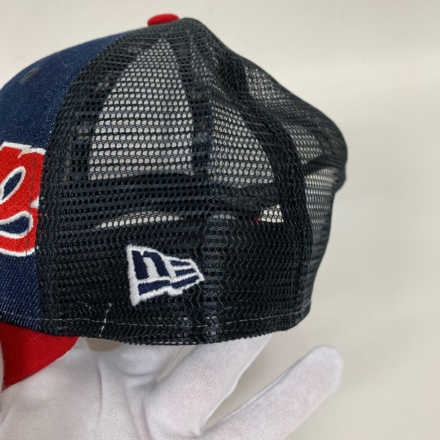 ニューエライーケーコレクション NEWERA EK COLLECTION 帽子 キャップ FREE 無地 X ロゴ、文字 紺 / ネイビー / X 黒 / ブラック / X 赤 / レッド / メンズ USED 古着 中古 10006589