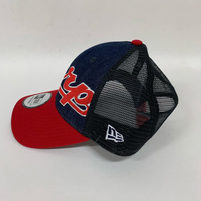 ニューエライーケーコレクション NEWERA EK COLLECTION 帽子 キャップ FREE 無地 X ロゴ、文字 紺 / ネイビー / X 黒 / ブラック / X 赤 / レッド / メンズ USED 古着 中古 10006589