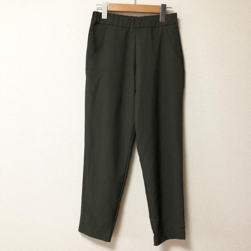 ロージー ROSIEE パンツ スラックス 38 無地 緑 / グリーン / レディース USED 古着 中古 10006638