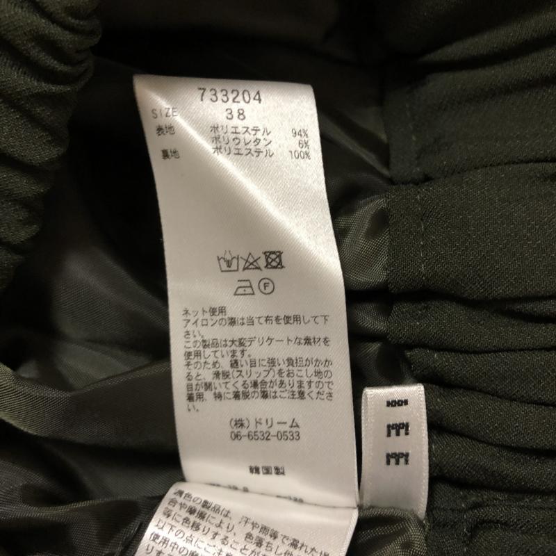 ロージー ROSIEE パンツ スラックス 38 無地 緑 / グリーン / レディース USED 古着 中古 10006638