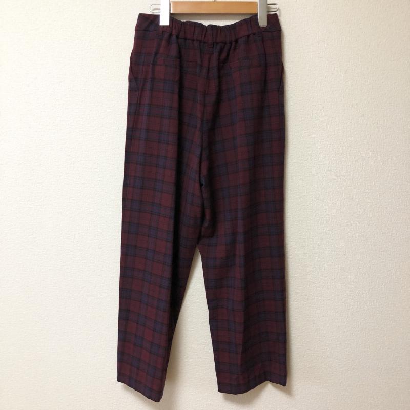 ルール RULe パンツ スラックス チェック 青 / ブルー / X 赤 / レッド / X マルチカラー / マルチカラー / レディース USED 古着 中古 10006639
