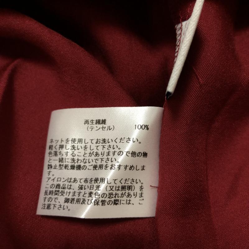 シードレイク Seadrake カットソー 長袖 36 無地 赤 / レッド / レディース USED 古着 中古 10006665