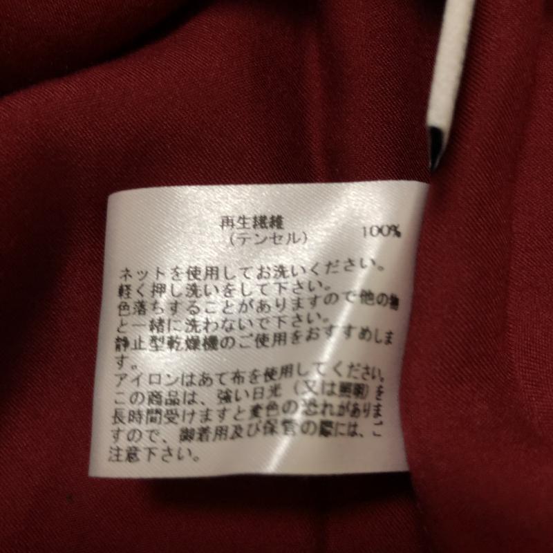 シードレイク Seadrake カットソー 長袖 36 無地 赤 / レッド / レディース USED 古着 中古 10006667