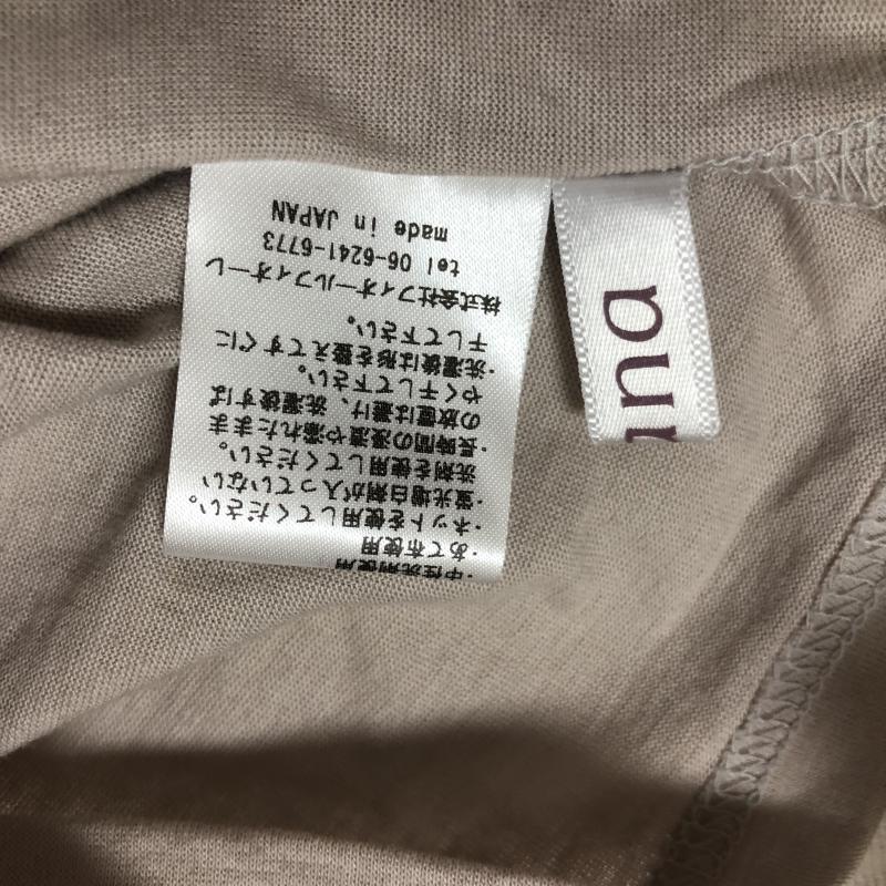 アナナス anana カットソー 七分袖 38 無地 灰 / グレー / レディース USED 古着 中古 10006676
