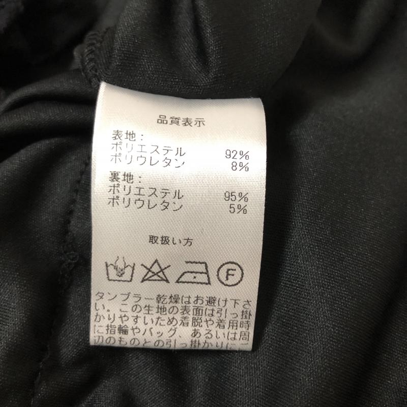 コクーン COCOON ワンピース ひざ丈スカート M 無地 X 刺繍 黒 / ブラック / レディース USED 古着 中古 10006682