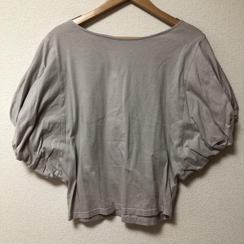 アナナス anana カットソー 七分袖 38 無地 灰 / グレー / レディース USED 古着 中古 10006687