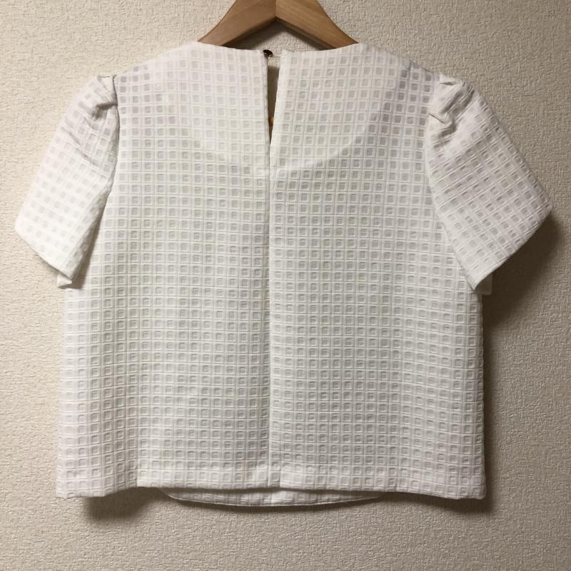 ヨーロ YOLO カットソー 半袖 36 無地 白 / ホワイト / レディース USED 古着 中古 10006690