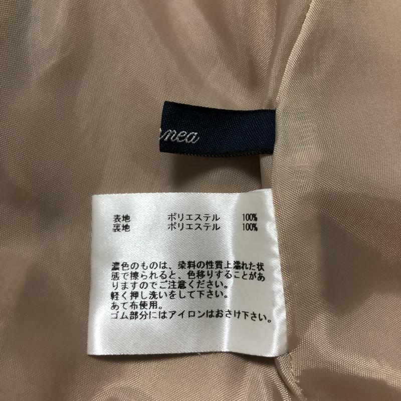 エンネア Ennea スカート ひざ丈スカート 38 無地 ベージュ / ベージュ / レディース USED 古着 中古 10006707