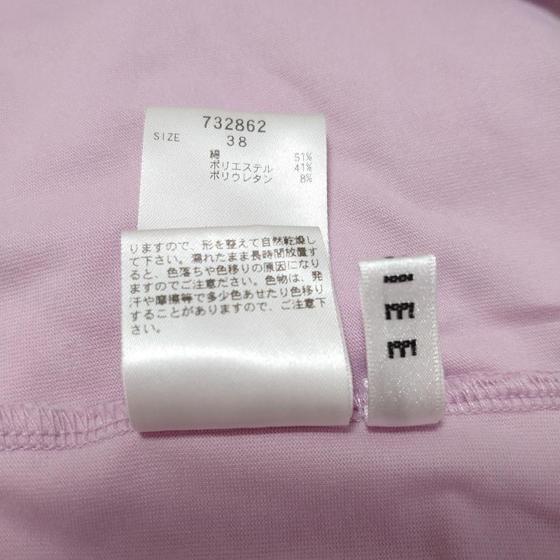 ロージー ROSIEE カットソー 半袖 38 無地 桃 / ピンク / レディース USED 古着 中古 10006727