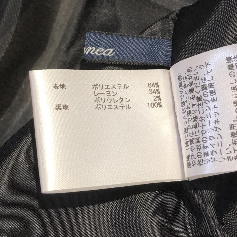 エンネア Ennea スカート ひざ丈スカート 38 無地 黒 / ブラック / レディース USED 古着 中古 10006846